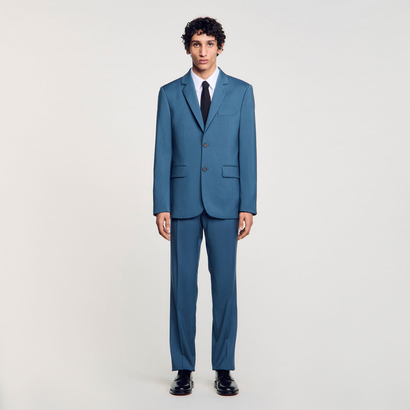 Sandro WOOL SUIT JACKET outlook