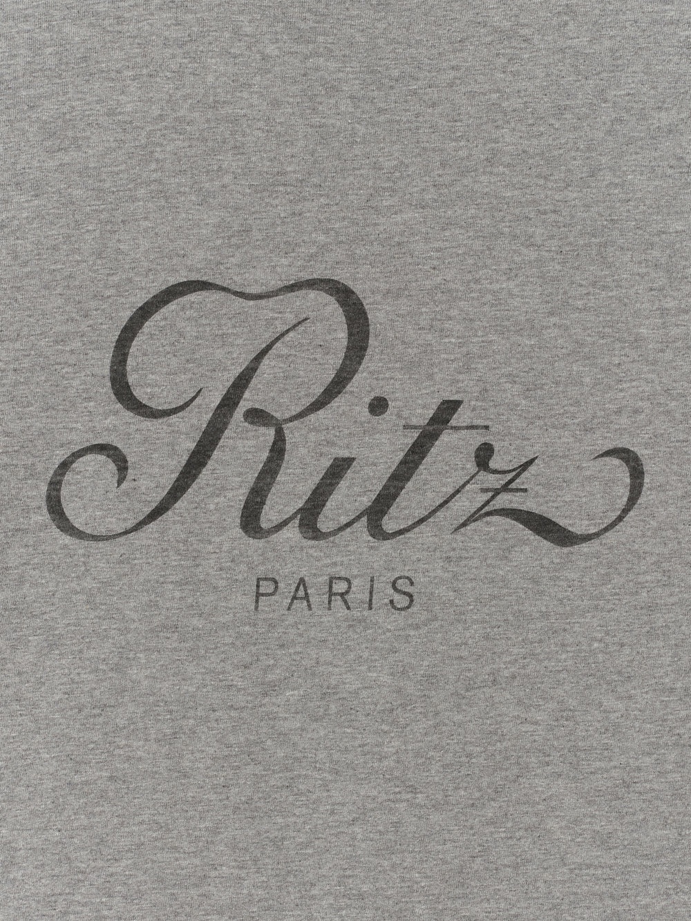 Ritz Men's Cropped Relaxed T Shirt in Heather Grey - 2