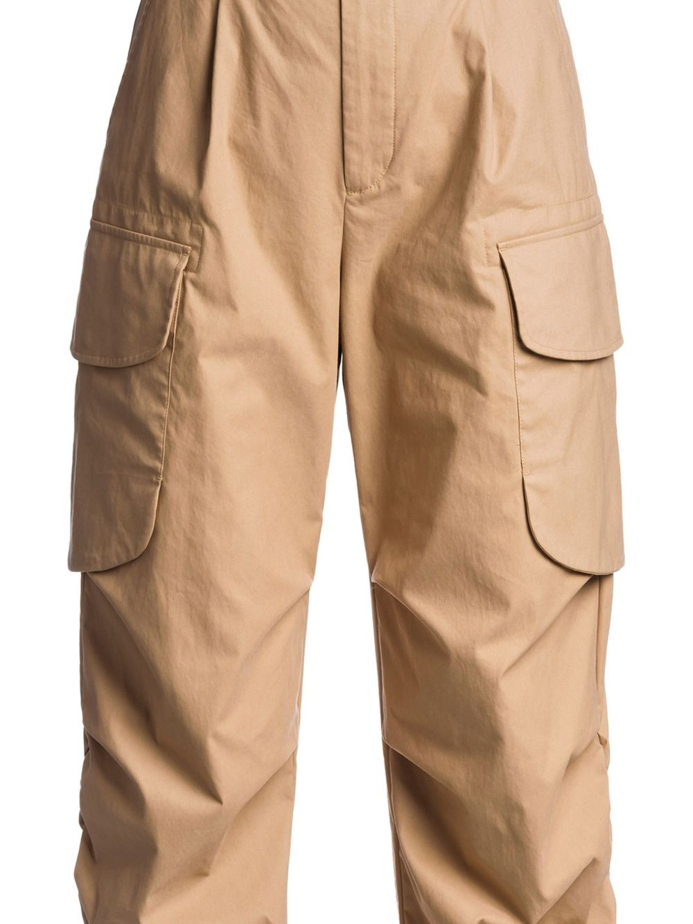 pleated cargo trousers - 4