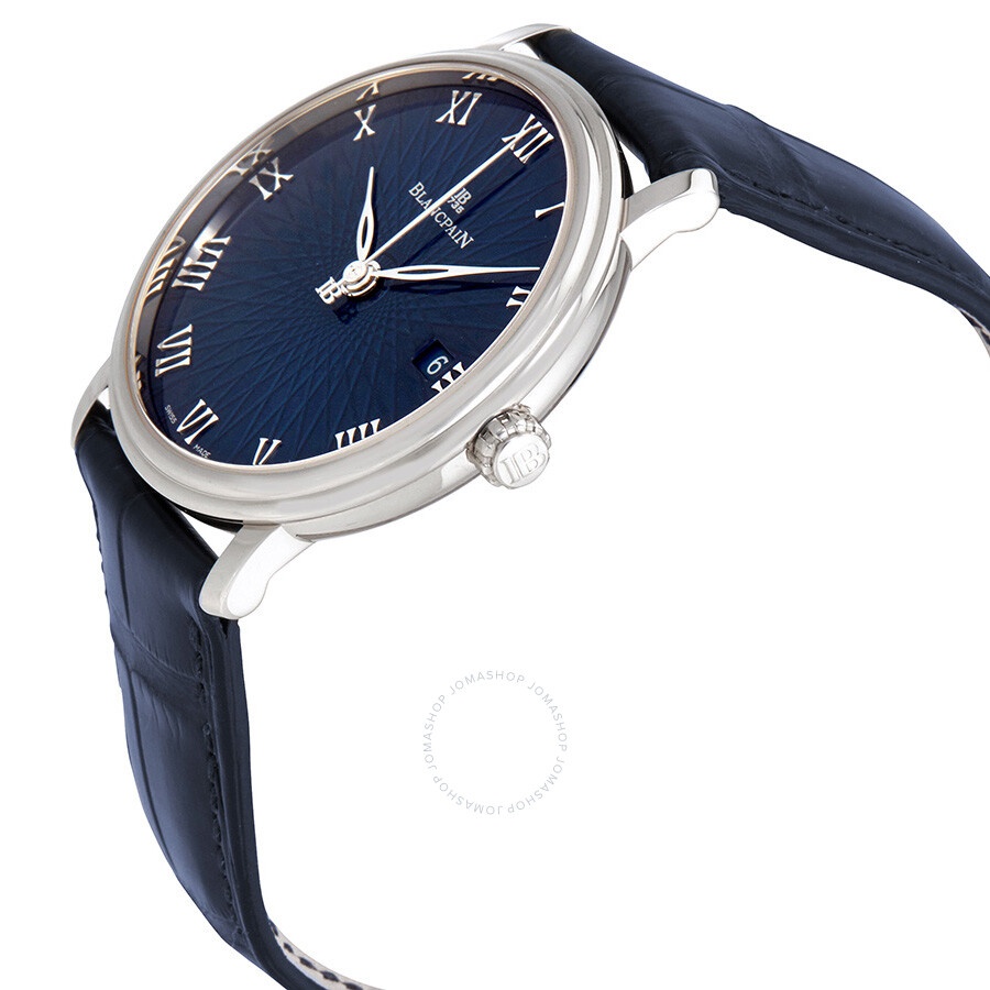 Blancpain Villeret Ultra Slim Blue Dial Men's Watch 6223C-1529-55A - 2