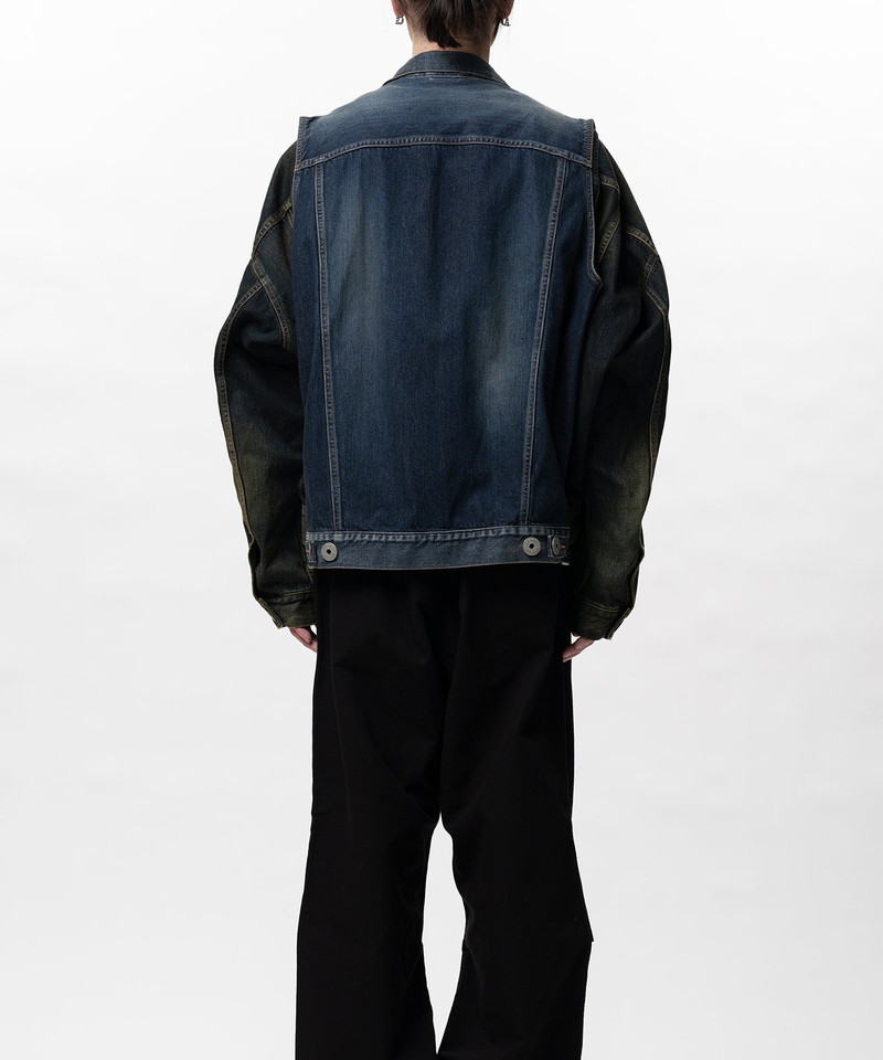 Vest Combined Denim Jacket 15