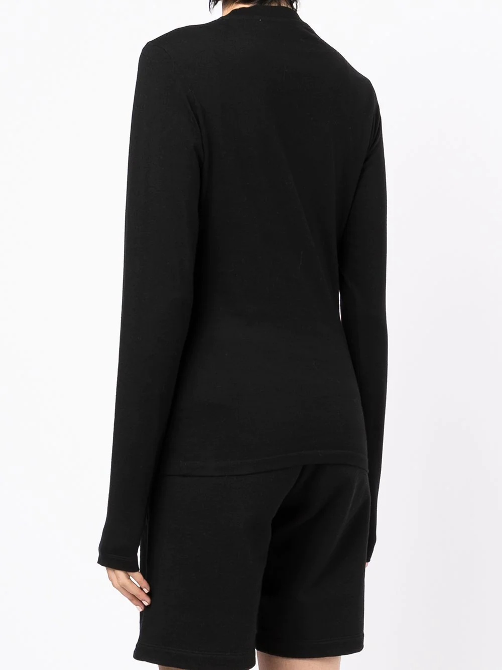 logo-print long-sleeve T-shirt - 6