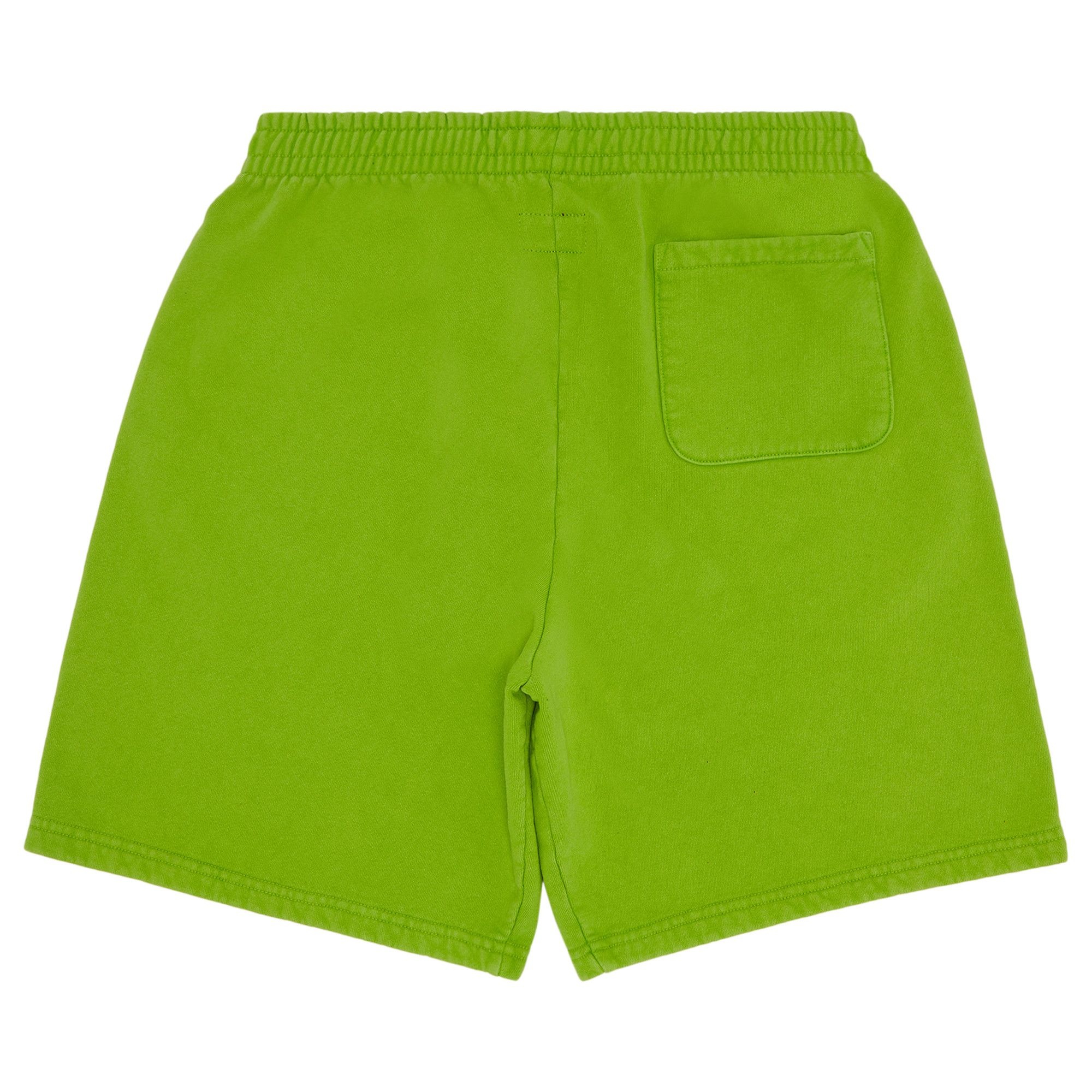 Supreme Overdyed Small Box Sweatshort 'Lime' - 2
