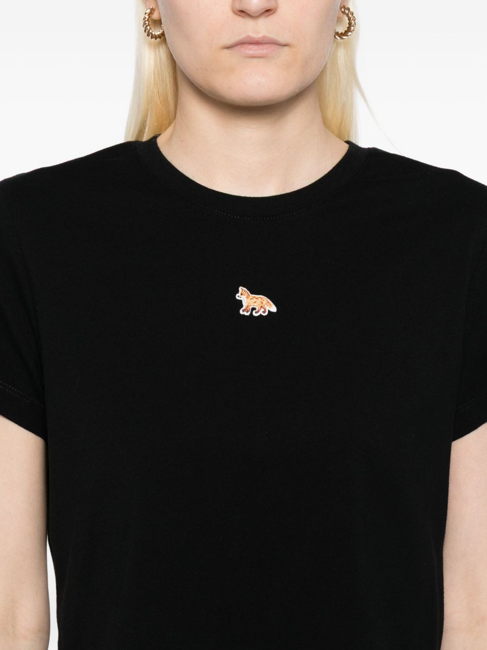 embroidered-logo t-shirt - 5