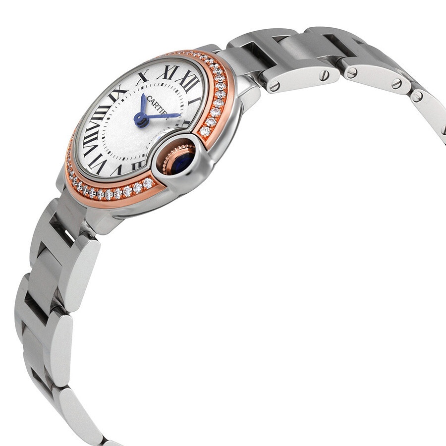 Cartier Ballon Bleu Silver Dial Stainless Steel Ladies Watch WE902079 - 2