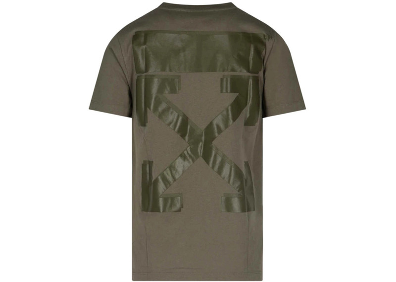 Off-White OFF-WHITE Rubber Arrows T-Shirt Green outlook