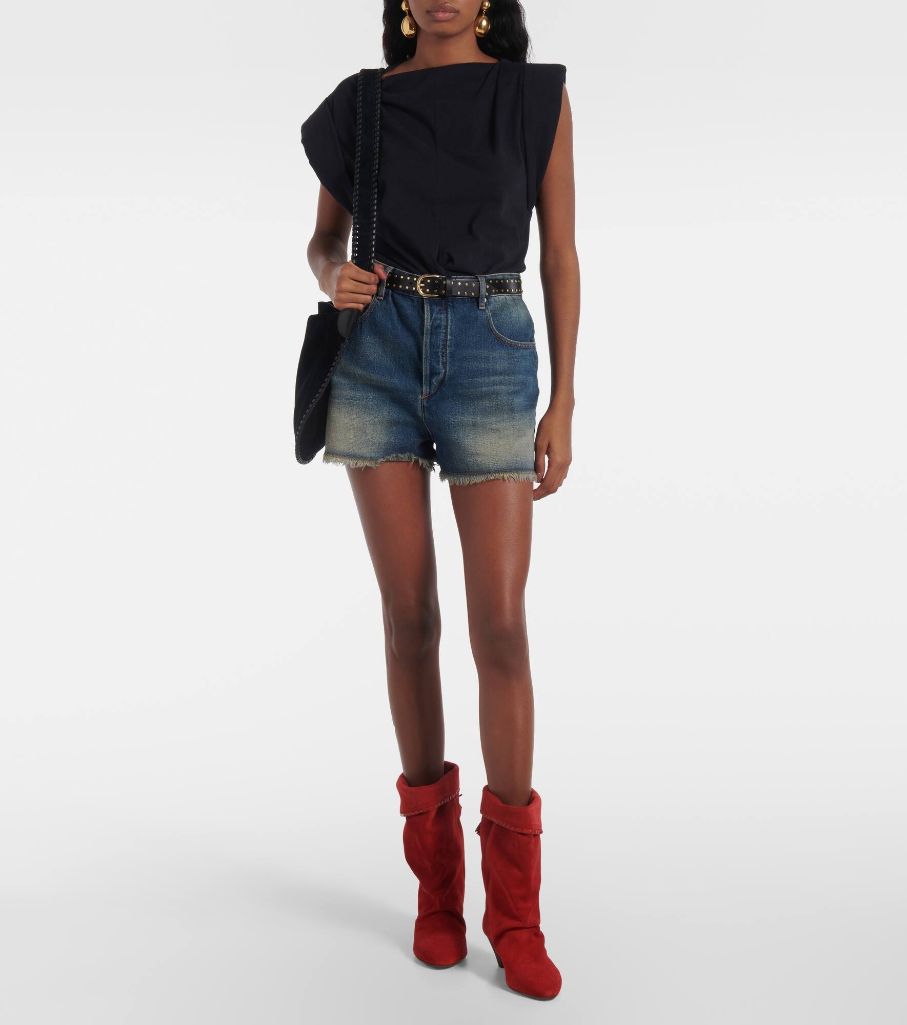 Dalby suede cowboy boots - 3