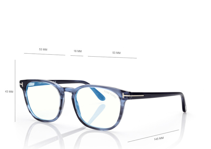 BLUE BLOCK ROUND OPTICALS 4