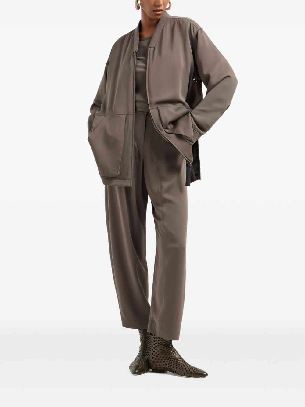 straight-leg trousers - 2