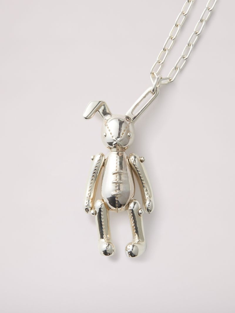 TEDDY BEAR CHARM NECKLACE - 4