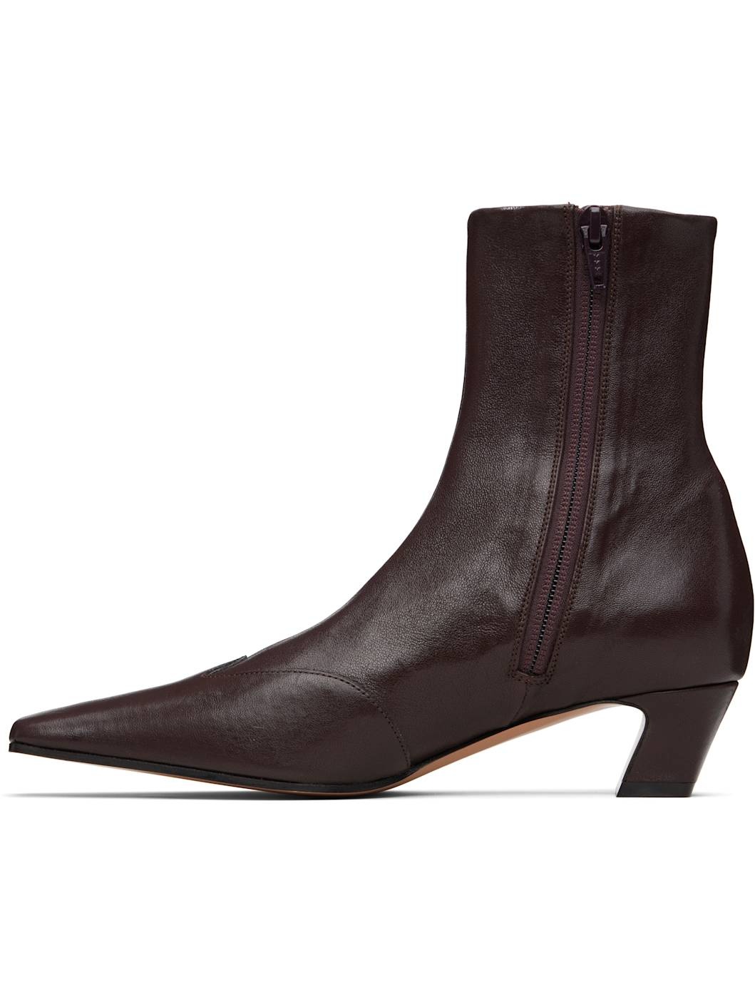 Brown Nevada Stretch Low Boots - 3