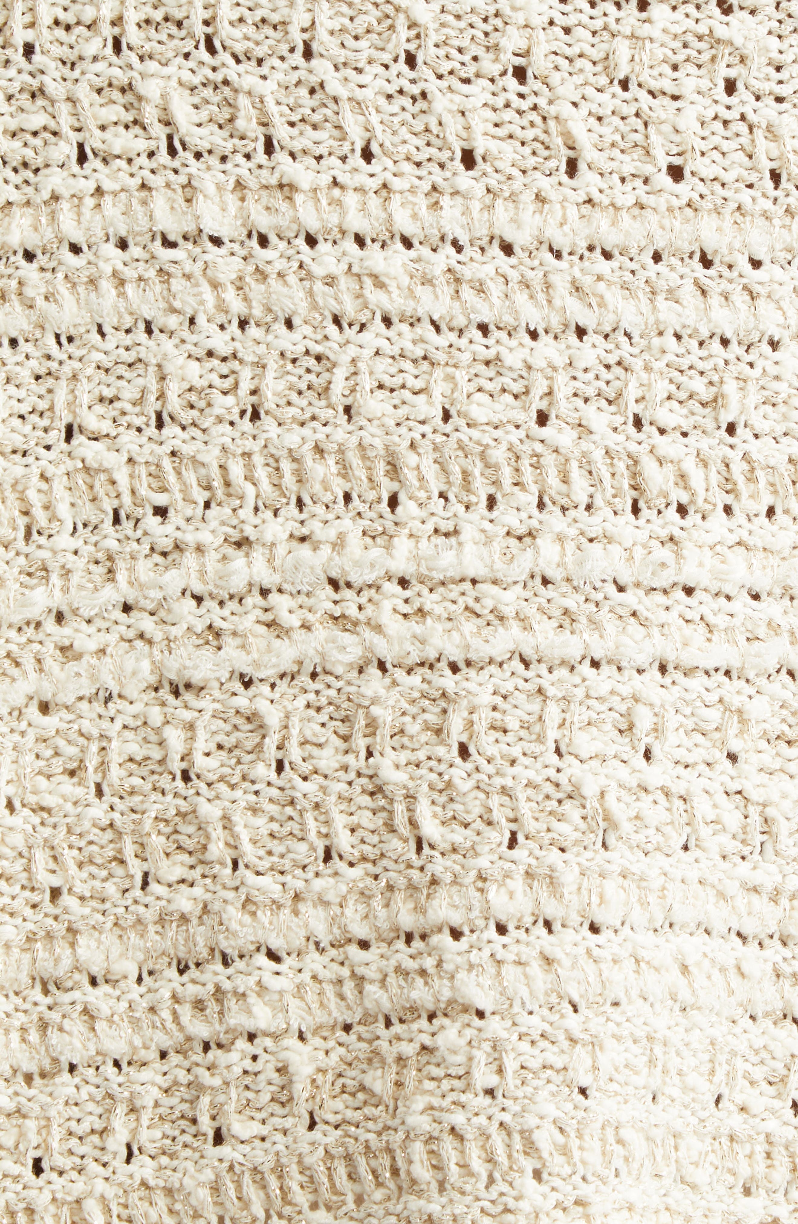 Max Mara Arda Cotton Blend Sweater in Ivory at Nordstrom - 7