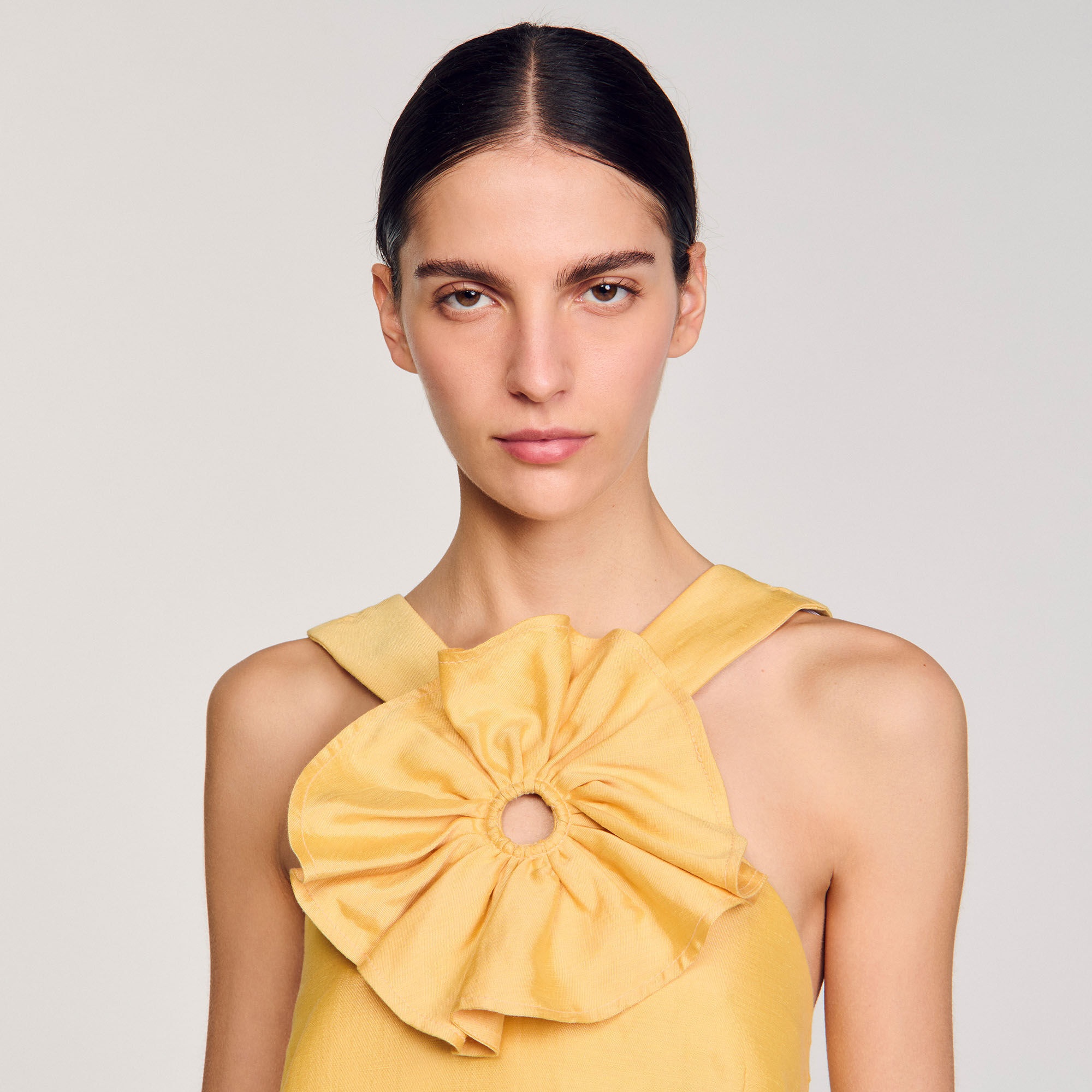 RUFFLED CROP TOP - 3