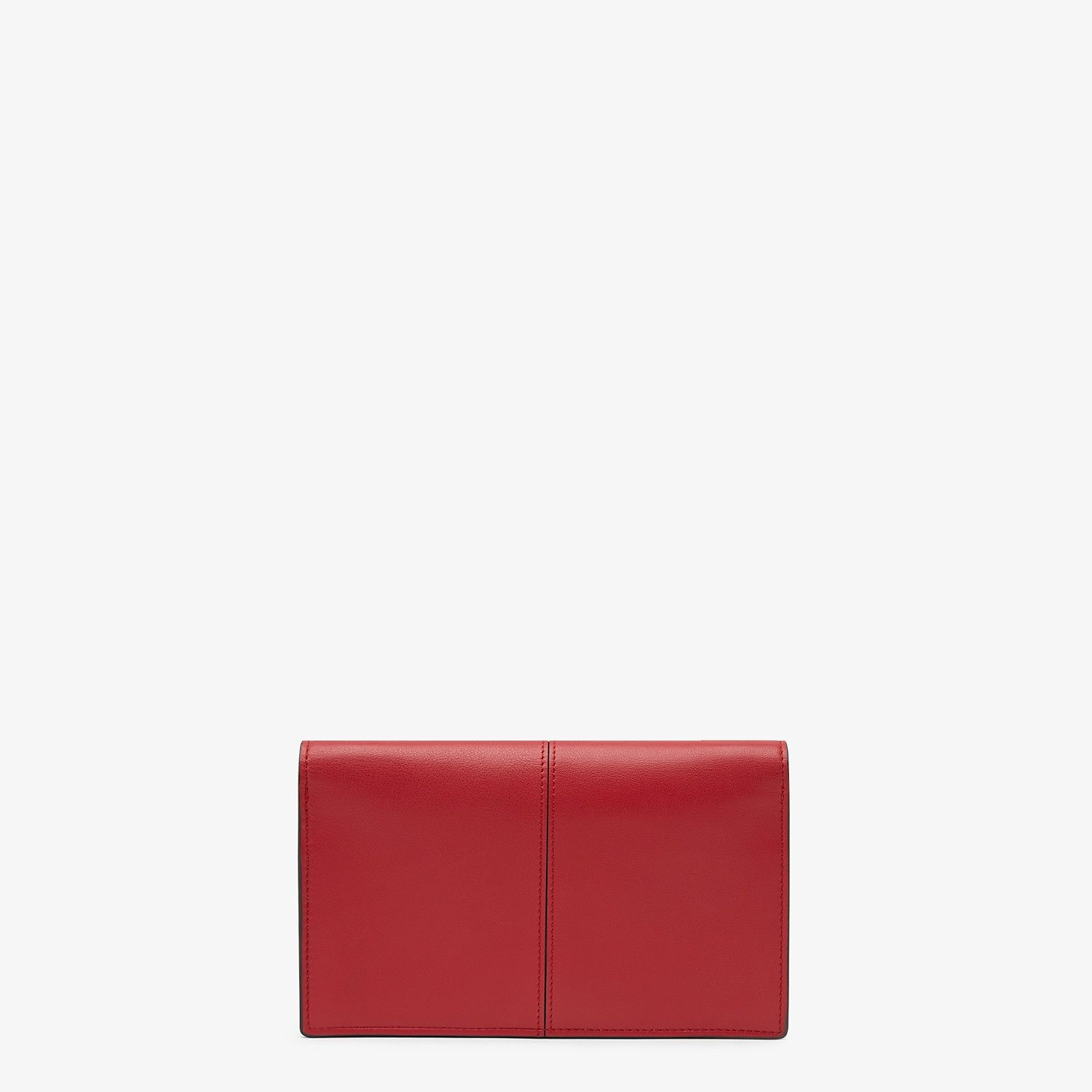 Red leather mini-bag - 3