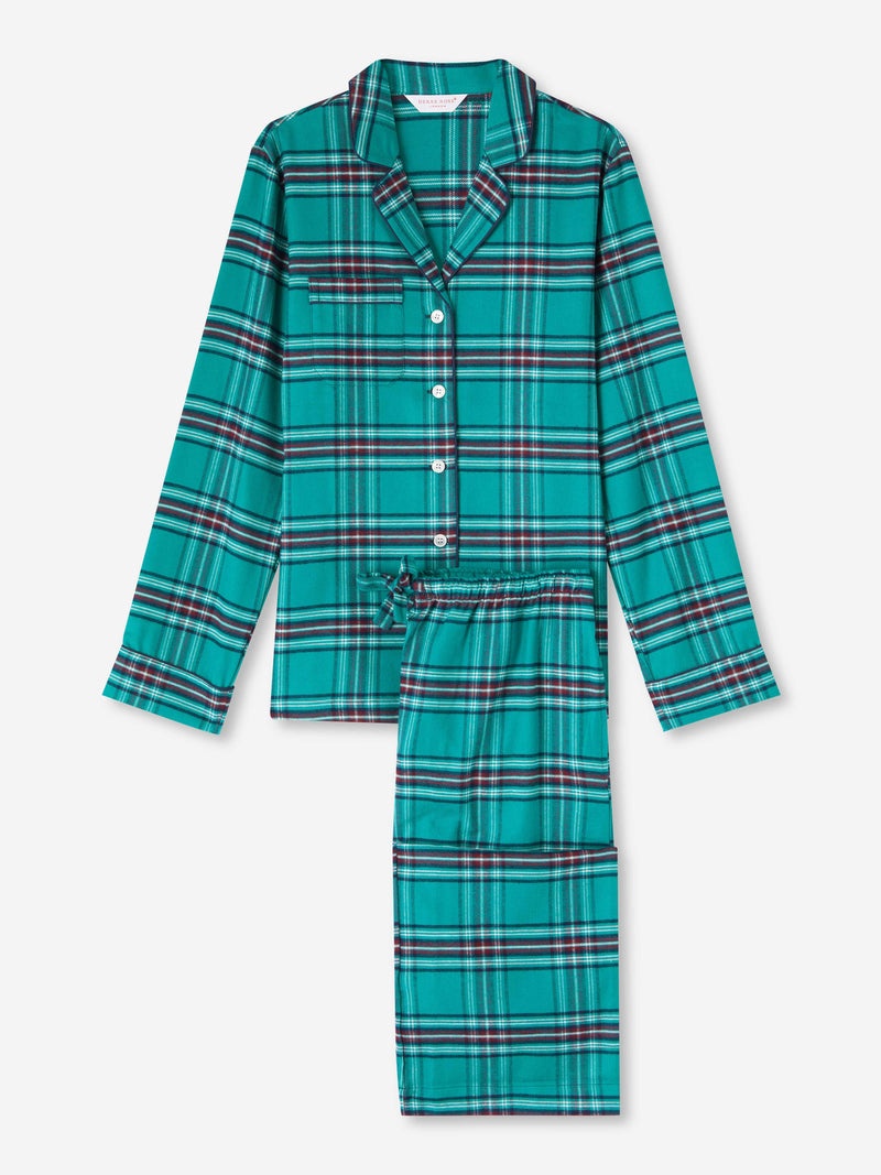 Women's Pyjamas Kelburn 25 Brushed Cotton Multi - 1