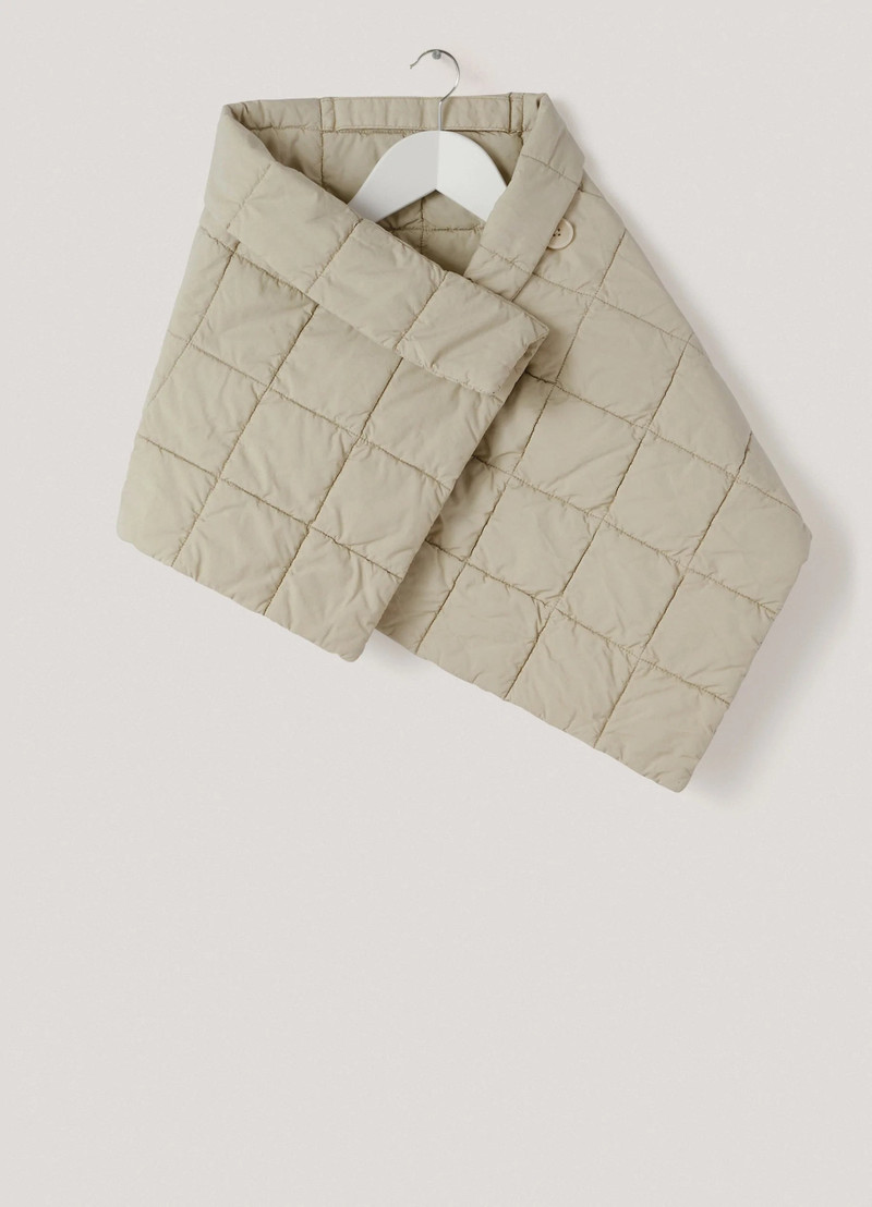 WADDED SCARF
COTTON NYLON 1