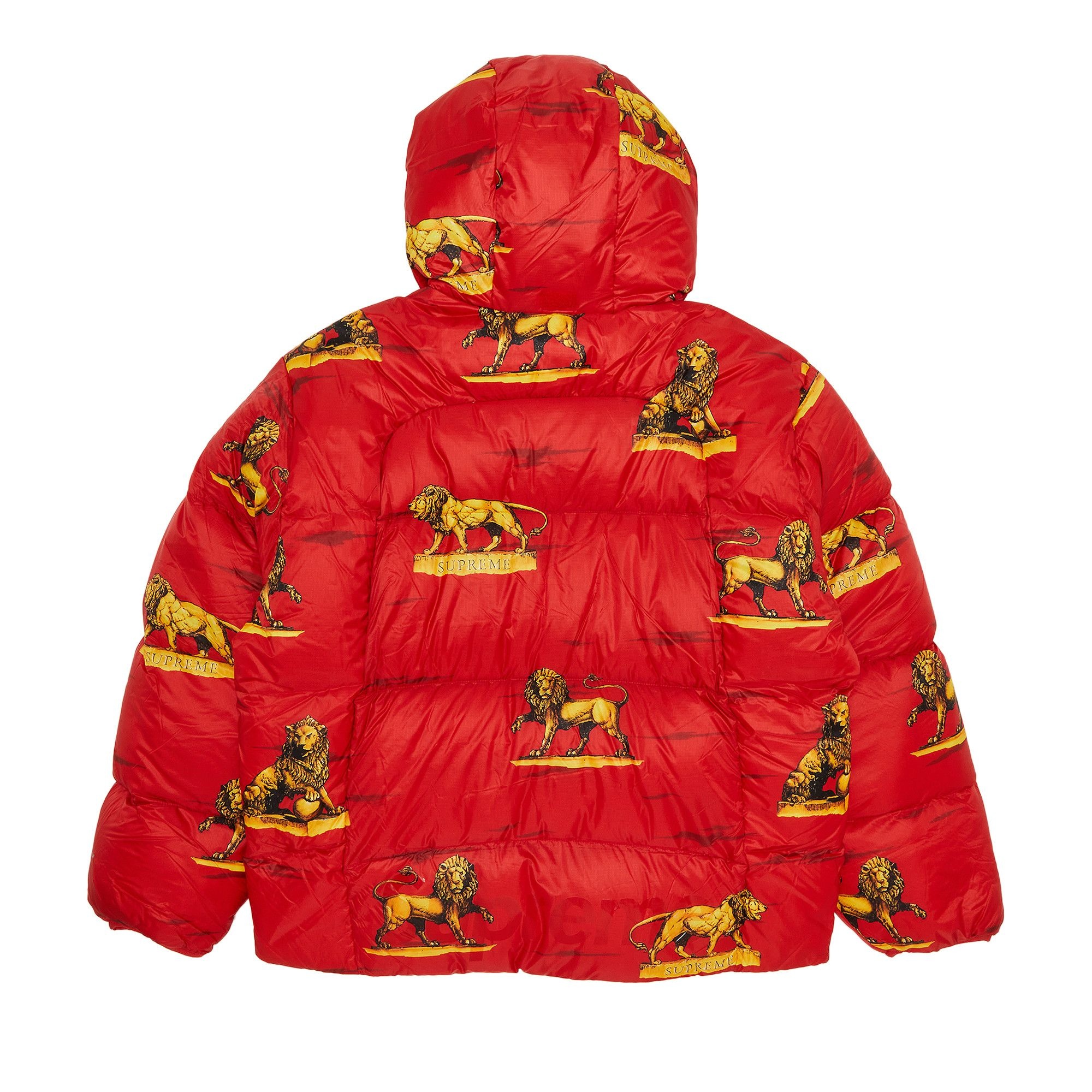 Supreme Featherweight Down Puffer Jacket 'Lions' - 2