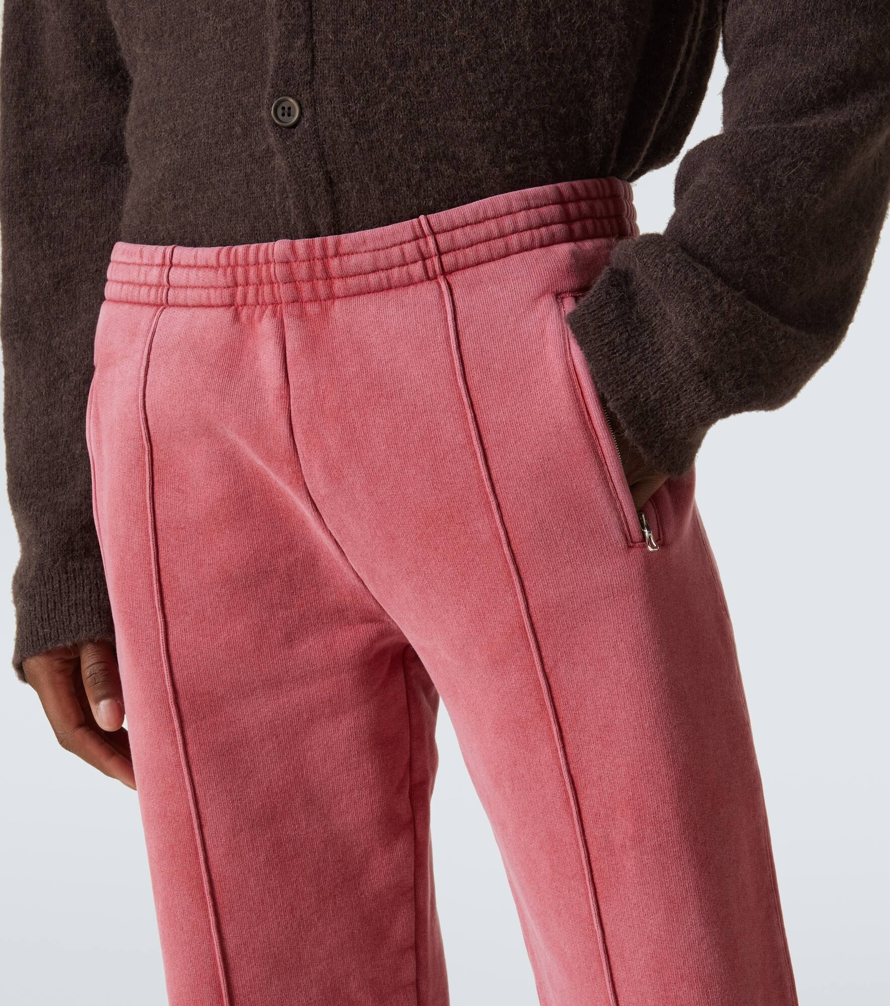 Cotton jersey track pants - 5