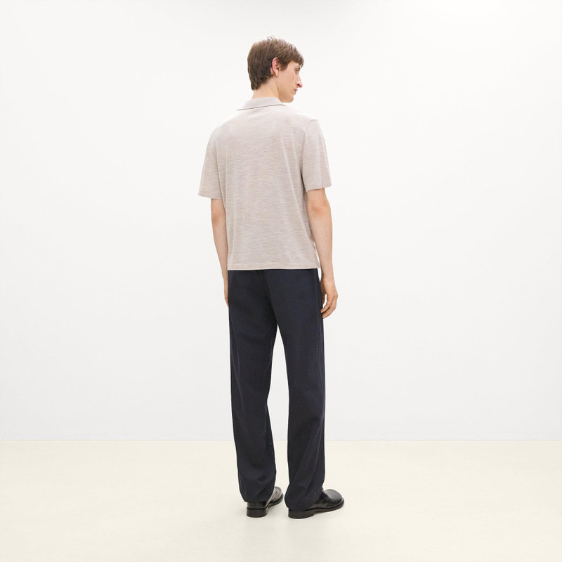 Relaxed Polo Shirt in Regal Wool 3