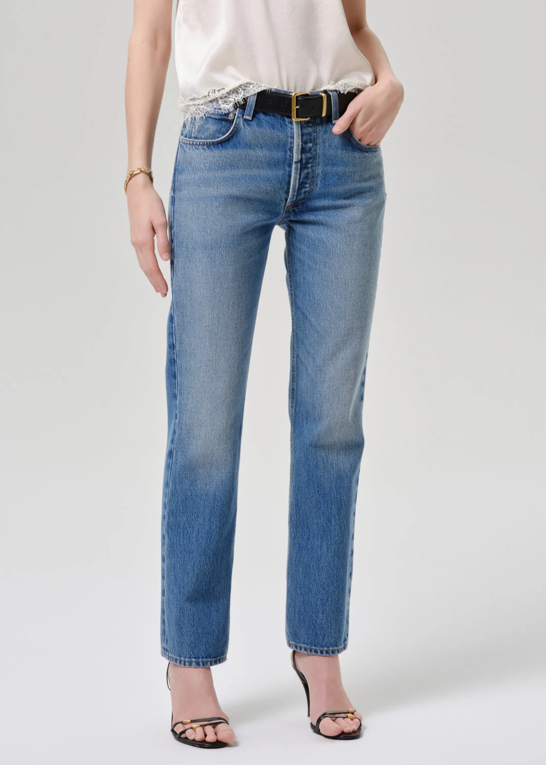 The Taper Jean In Pastis - 1