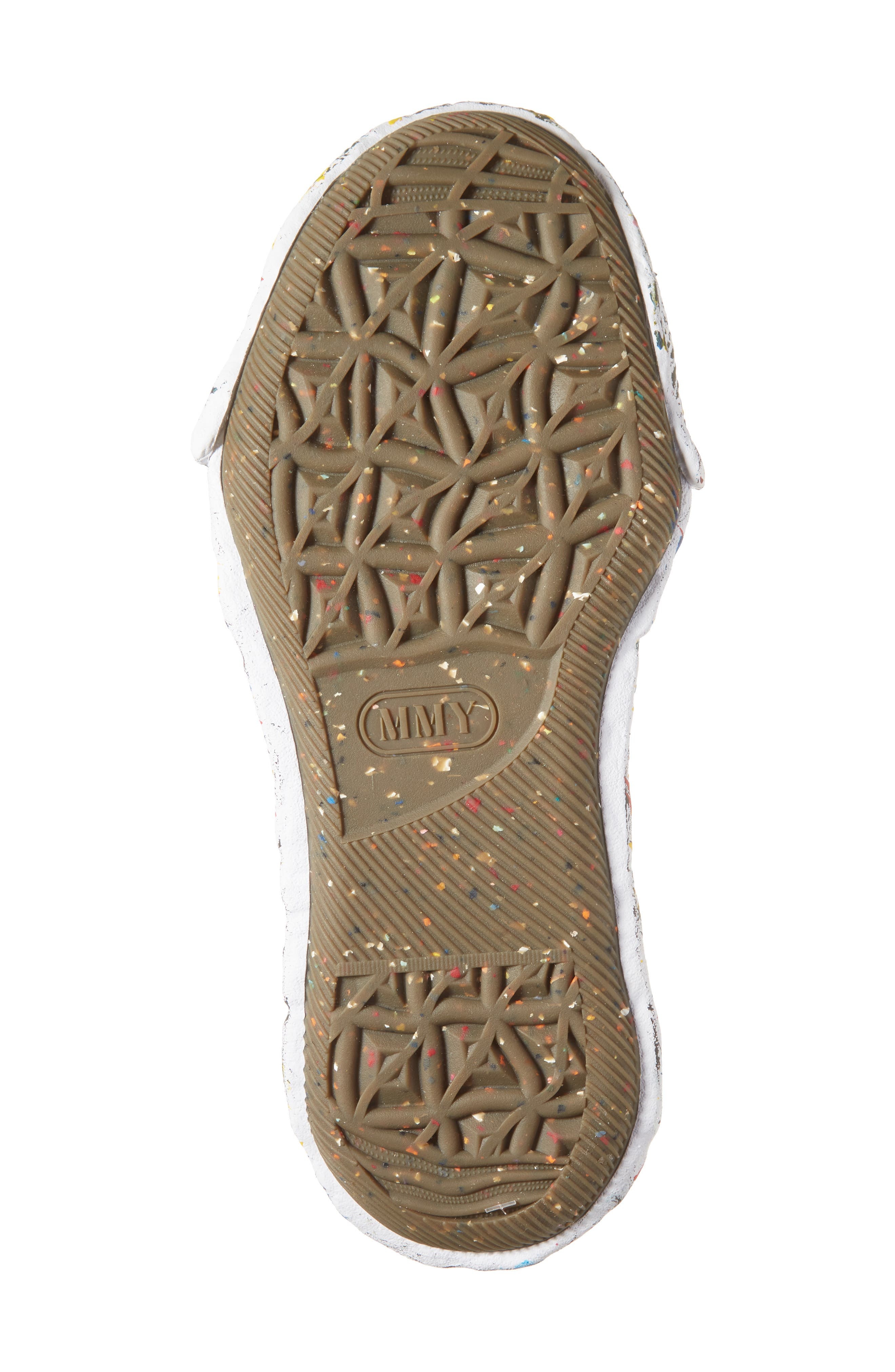 Maison MIHARA YASUHIRO Peterson23 OG Sole Sputtering Paint Canvas Sneaker in White Multi at Nordstro - 6