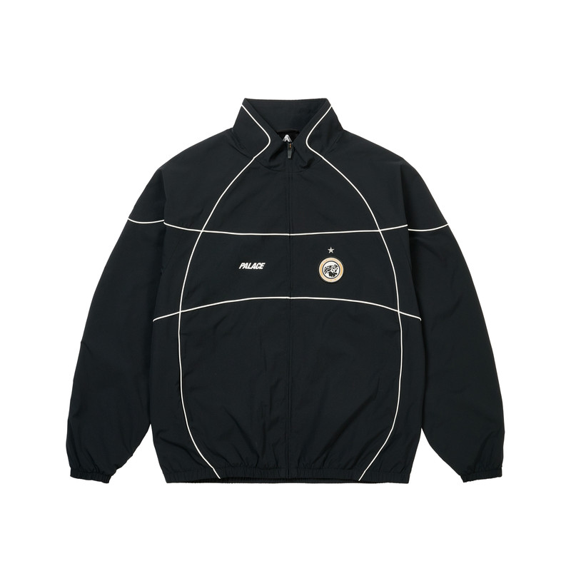 PRO TEAM PIPED SHELL JACKET BLACK 1
