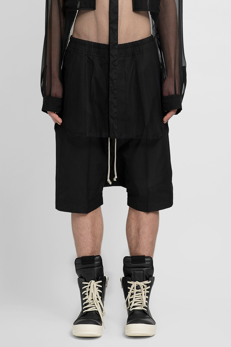 Rick Owens RICK OWENS MAN BLACK SHORTS outlook