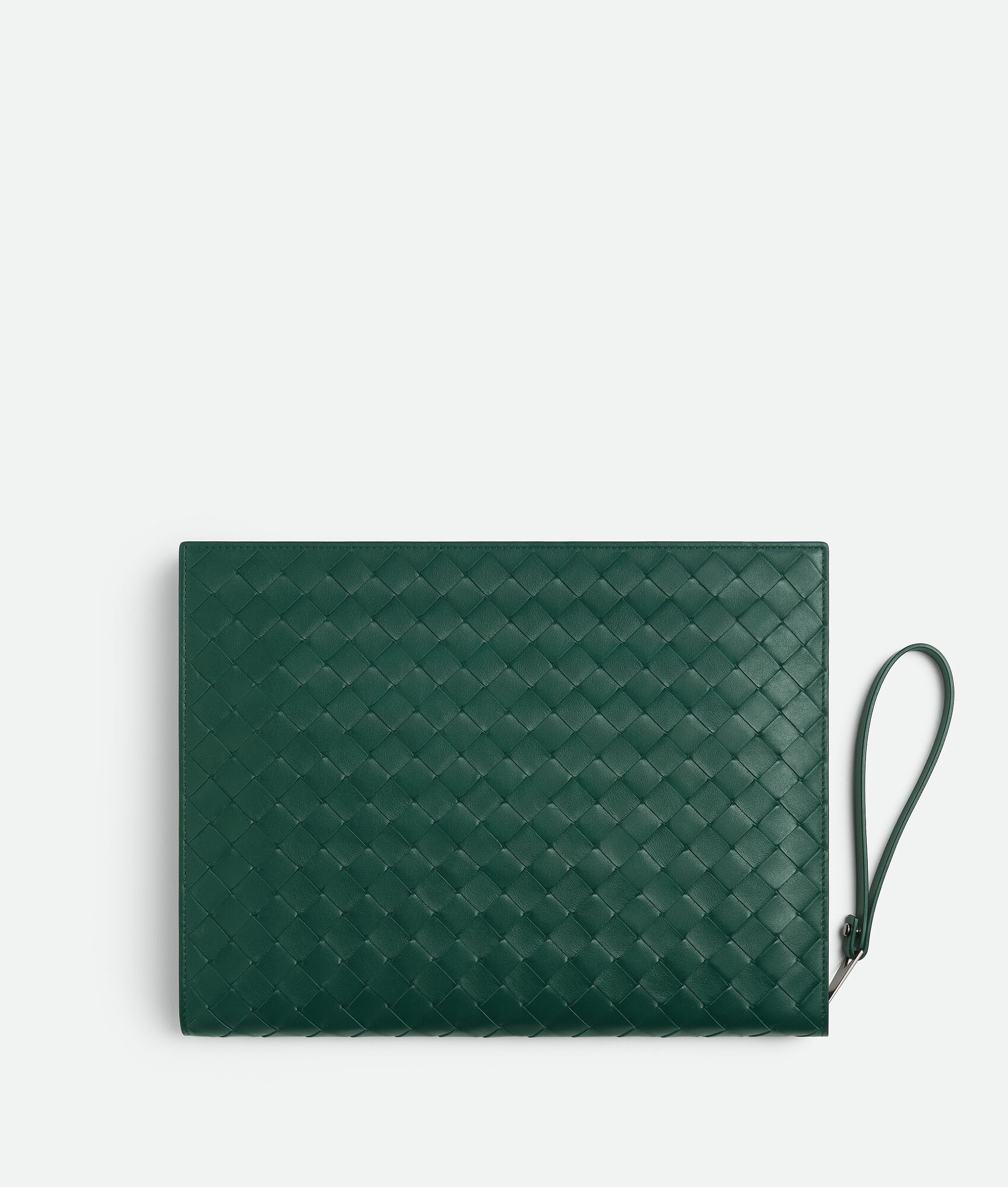 Medium Intrecciato Document Case With Wristlet - 4