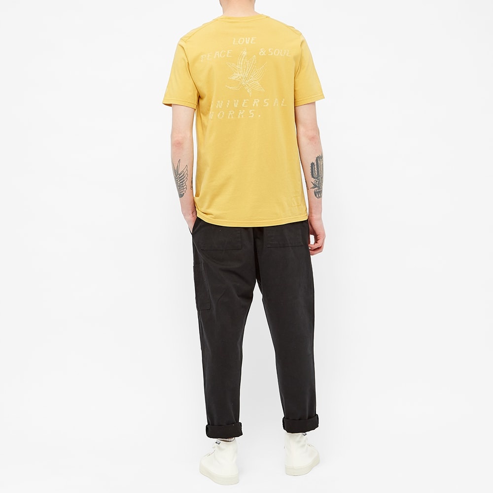 Universal Works Lotus Print Tee - 6