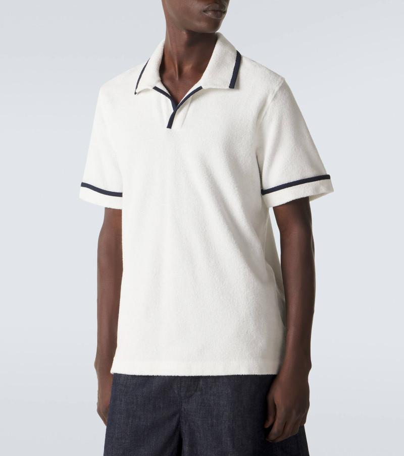 Ellery cotton terry polo shirt 3