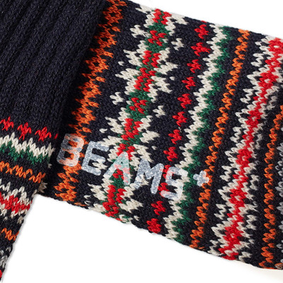 BEAMS PLUS Beams Plus Fair Isle Sock outlook