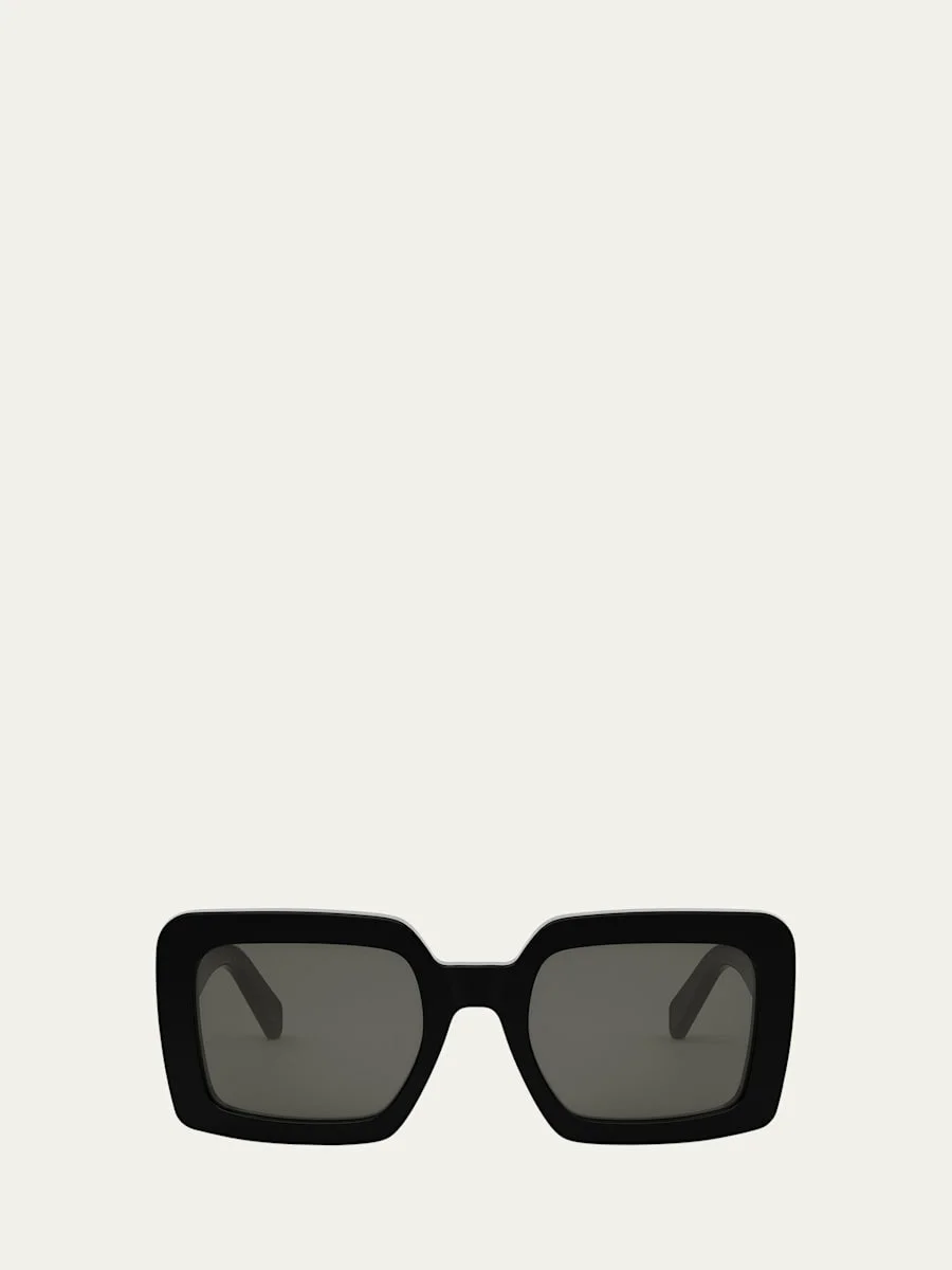 Triomphe Acetate Square Sunglasses - 1