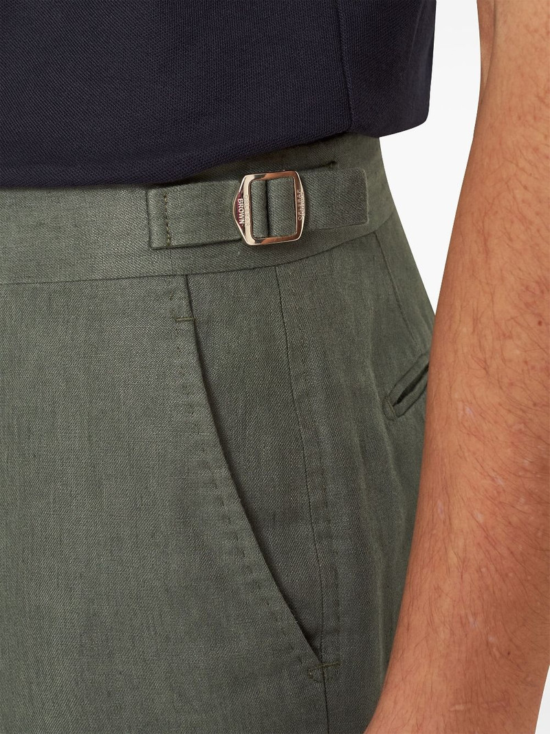 buckle-strap detailing shorts 6