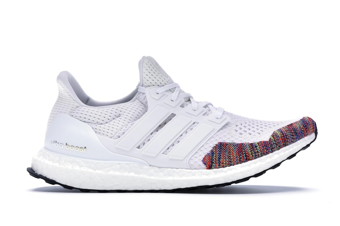 adidas Ultra Boost 1.0 Multi-Color Toe White - 1