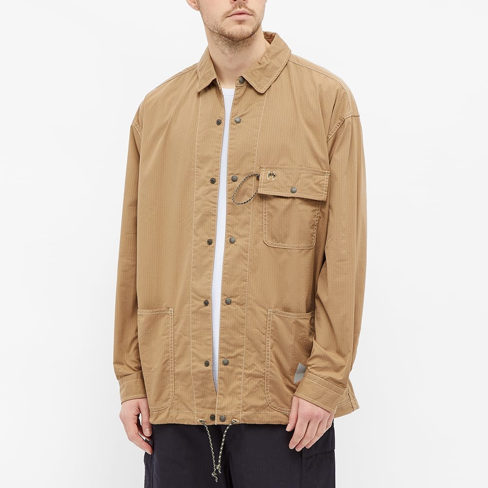 And Wander Drip Rip Shirt Jacket - 5