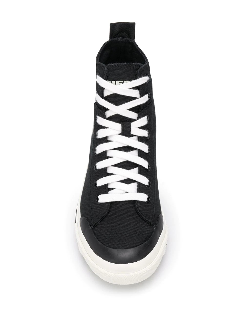 D logo print sneakers - 4