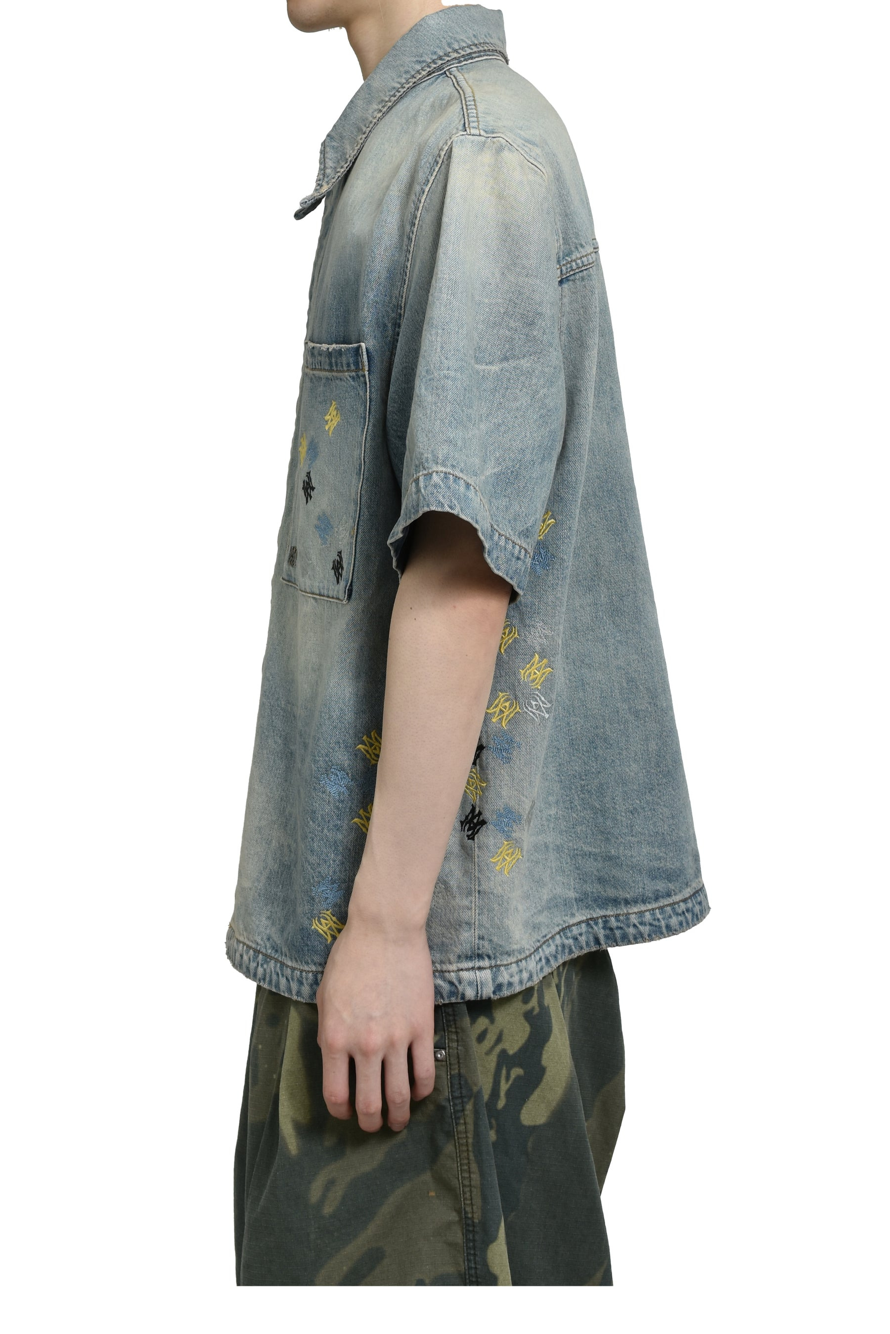 MA QUAD EMBROIDERED SHIRT / IND - 3
