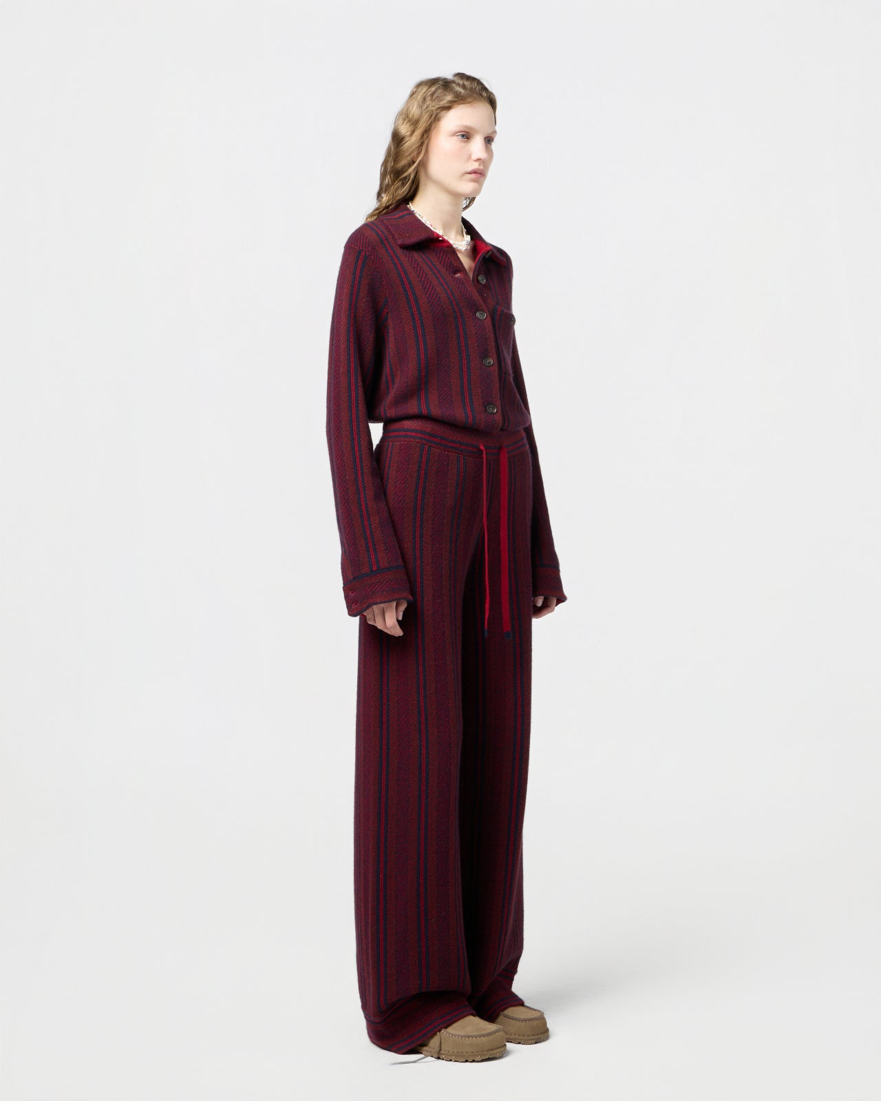 Stripe Lounge Pant - 7
