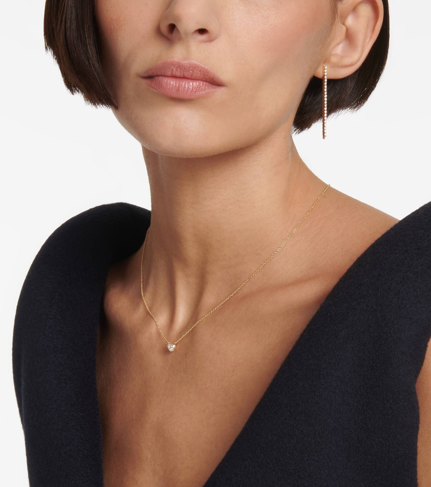 Orangerie de Coeur 18kt gold necklace with diamonds - 5