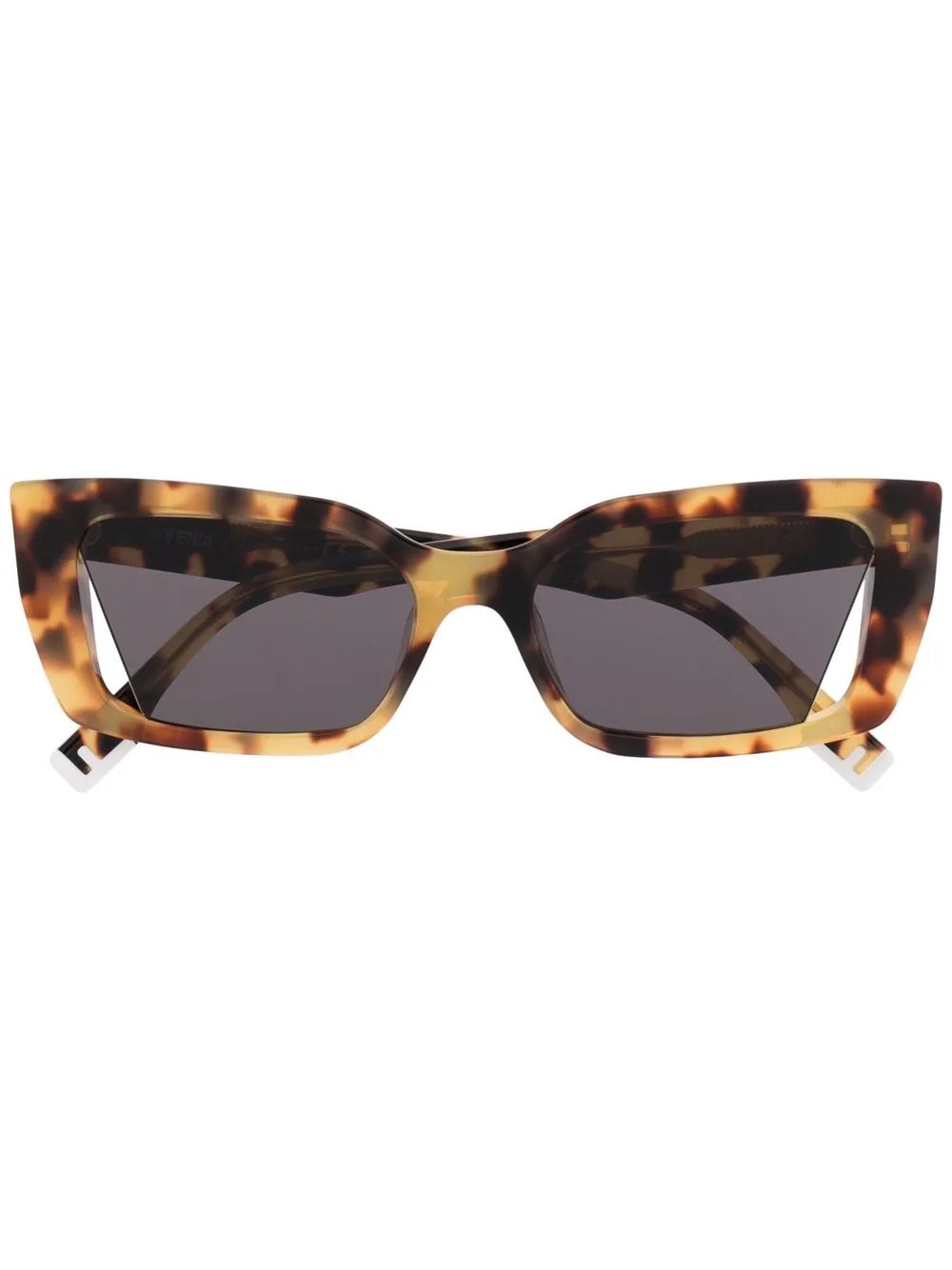 rectangular-frame sunglasses - 1