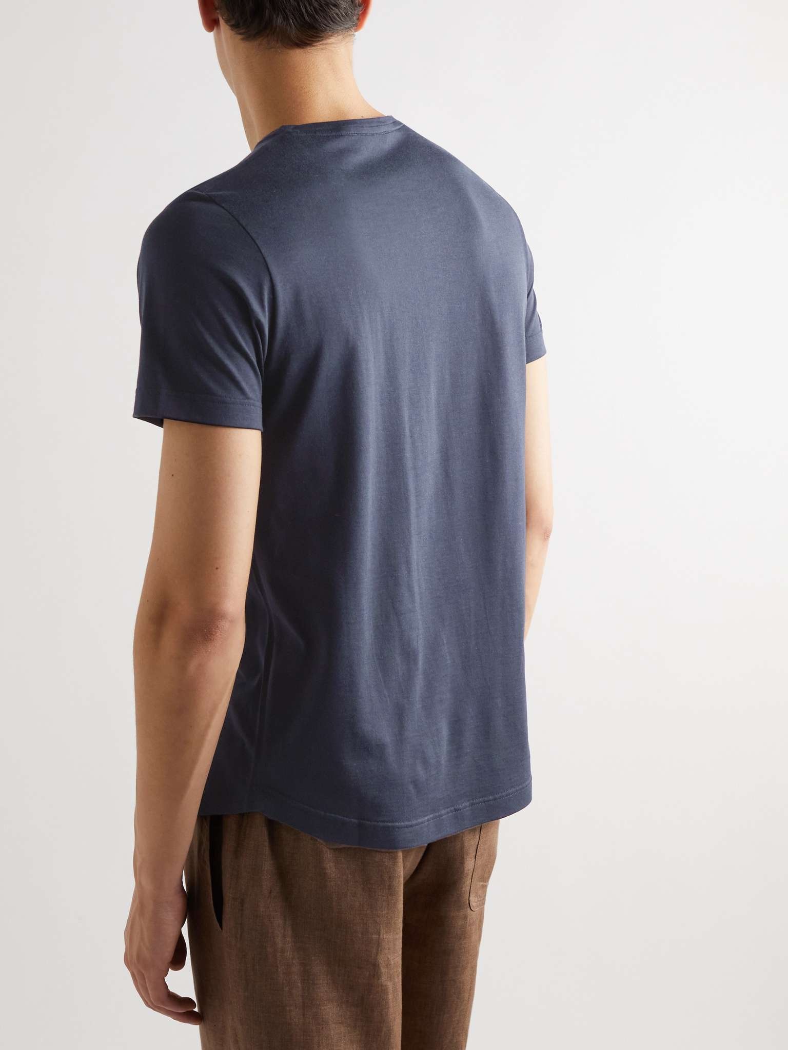 Linen-Jersey T-Shirt - 7