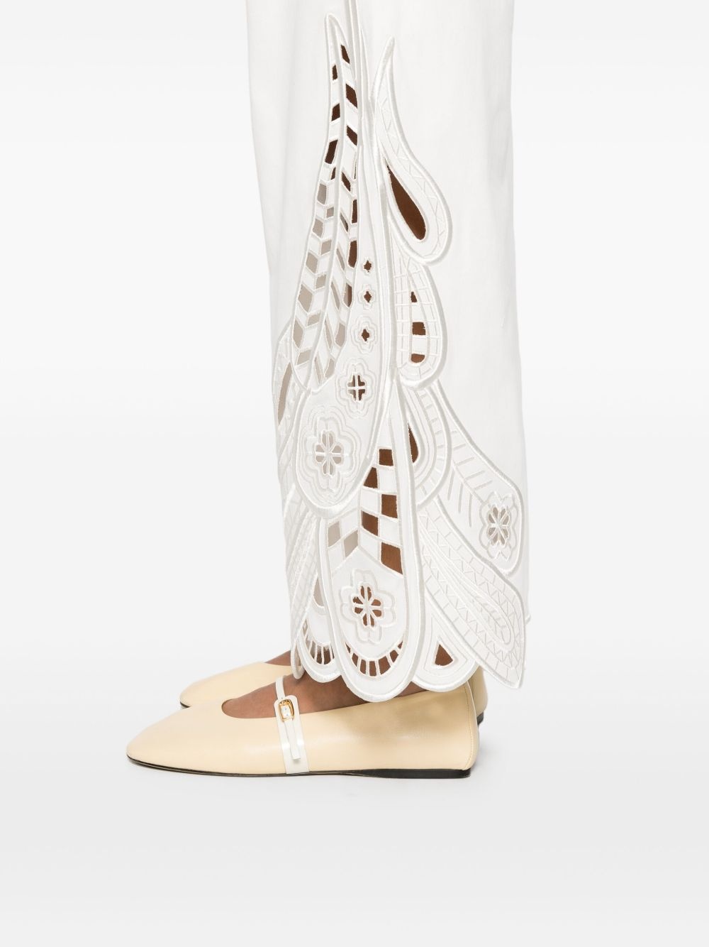embroidered trousers - 5