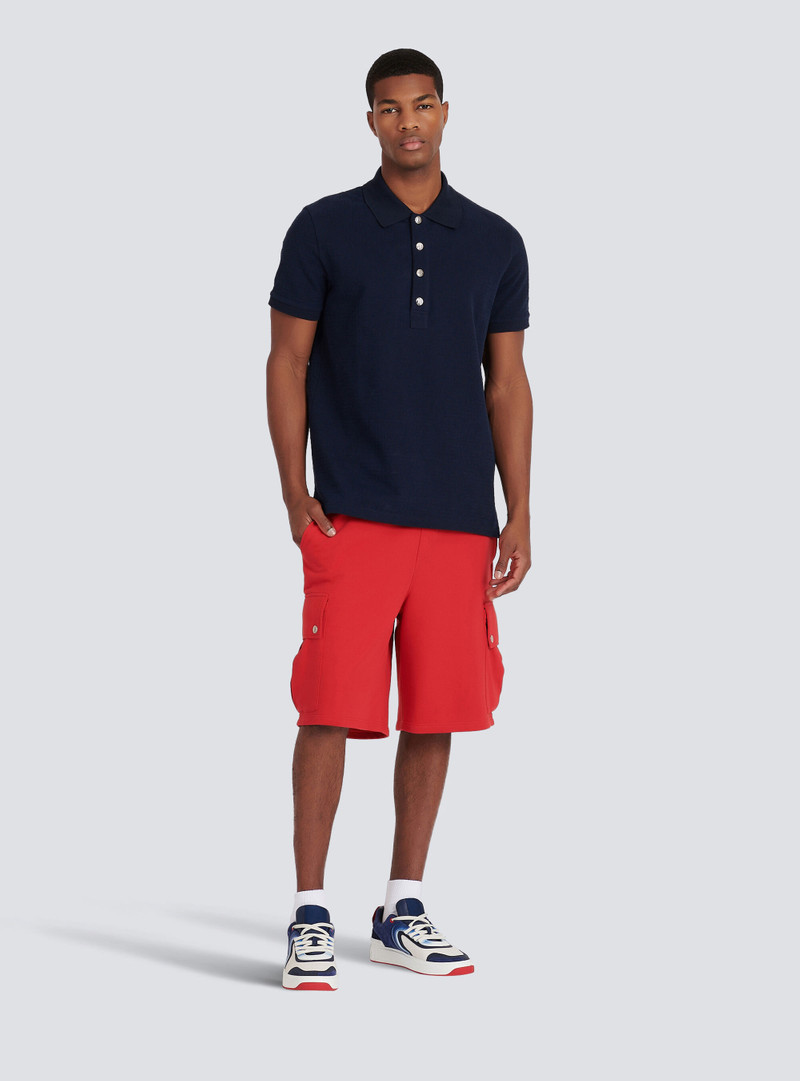 Balmain HIGH SUMMER CAPSULE -Cotton piqué polo outlook