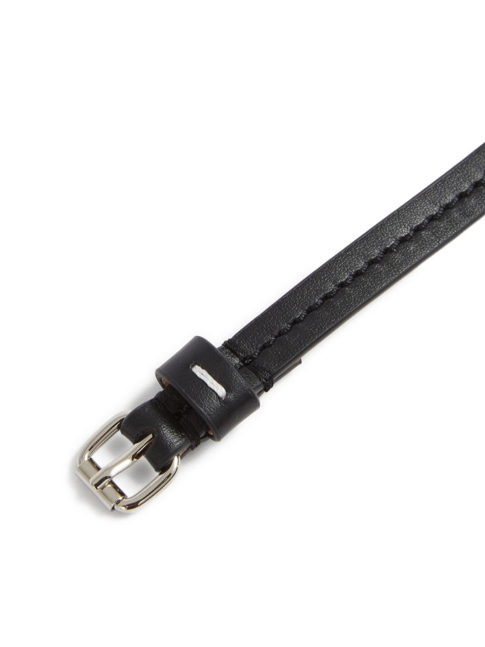 reversible leather belt - 3