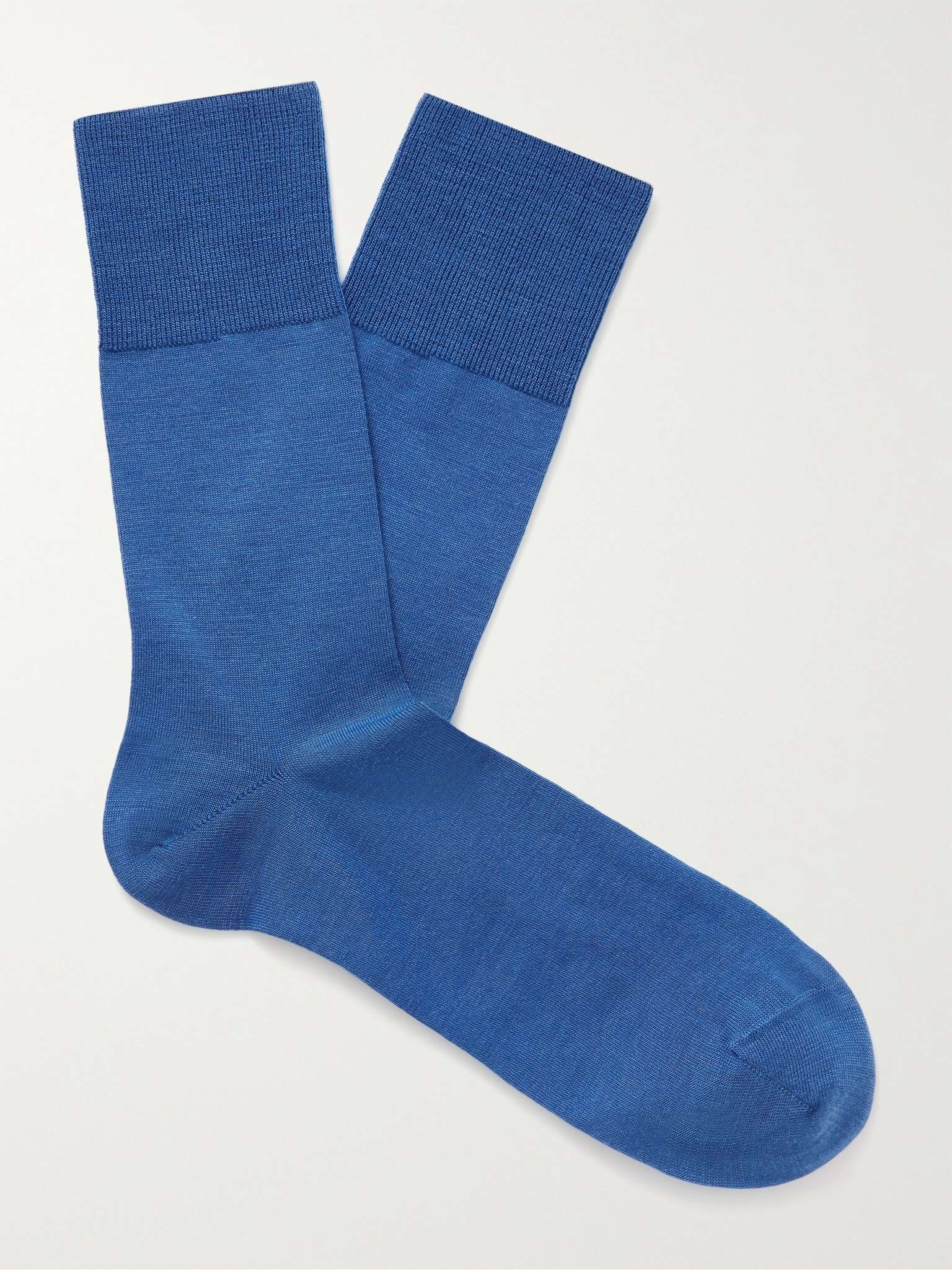 Airport Mélange Virgin Wool-Blend Socks - 1