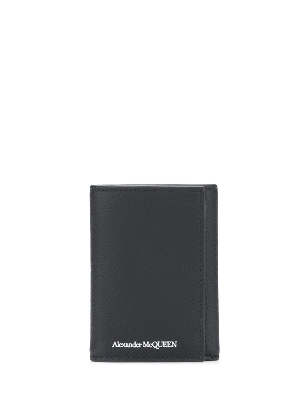 logo print tri-fold wallet - 1