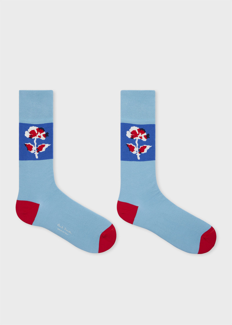 Paul Smith Blue 'Bohemia' Socks outlook