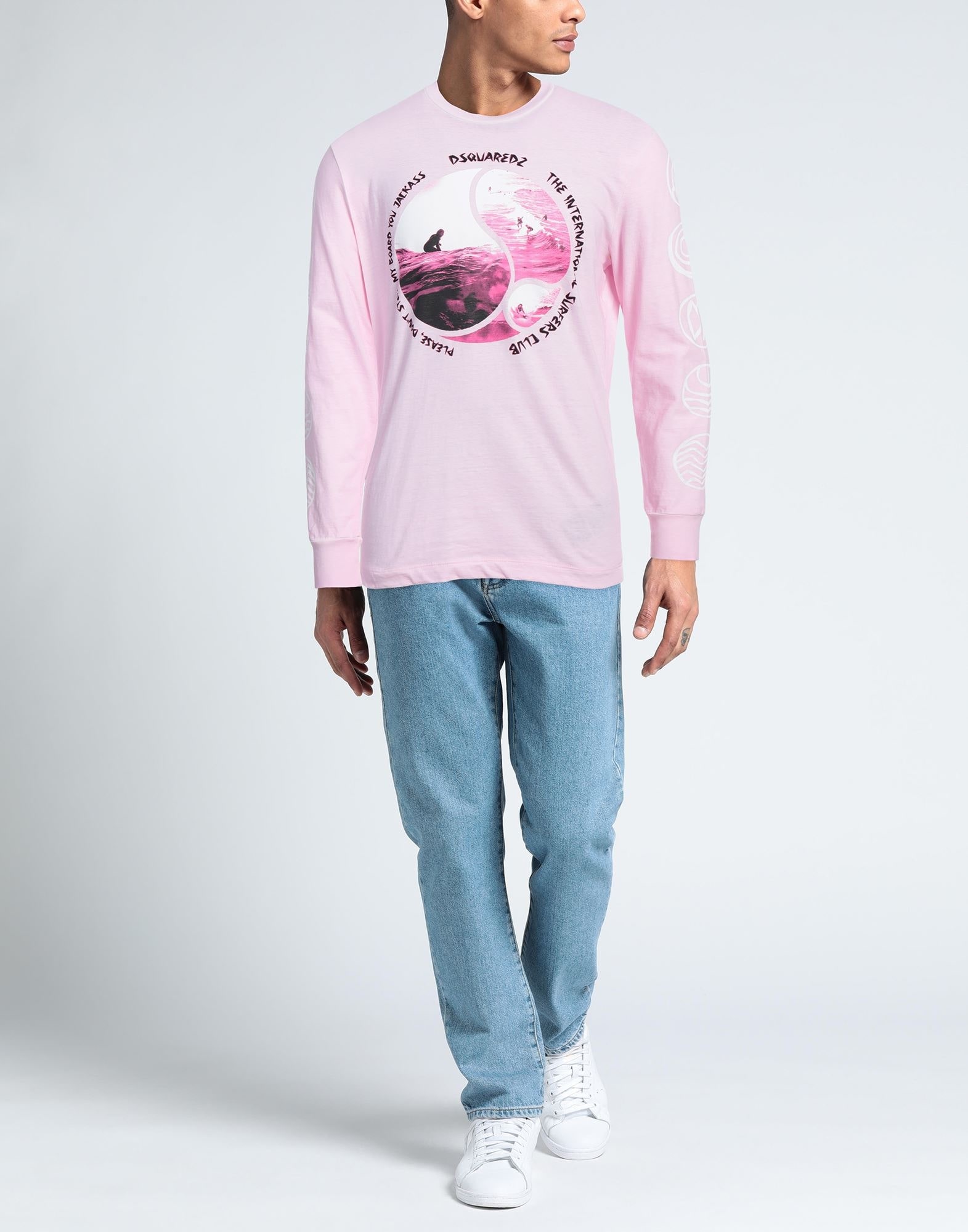 Pink Men's T-shirt - 2