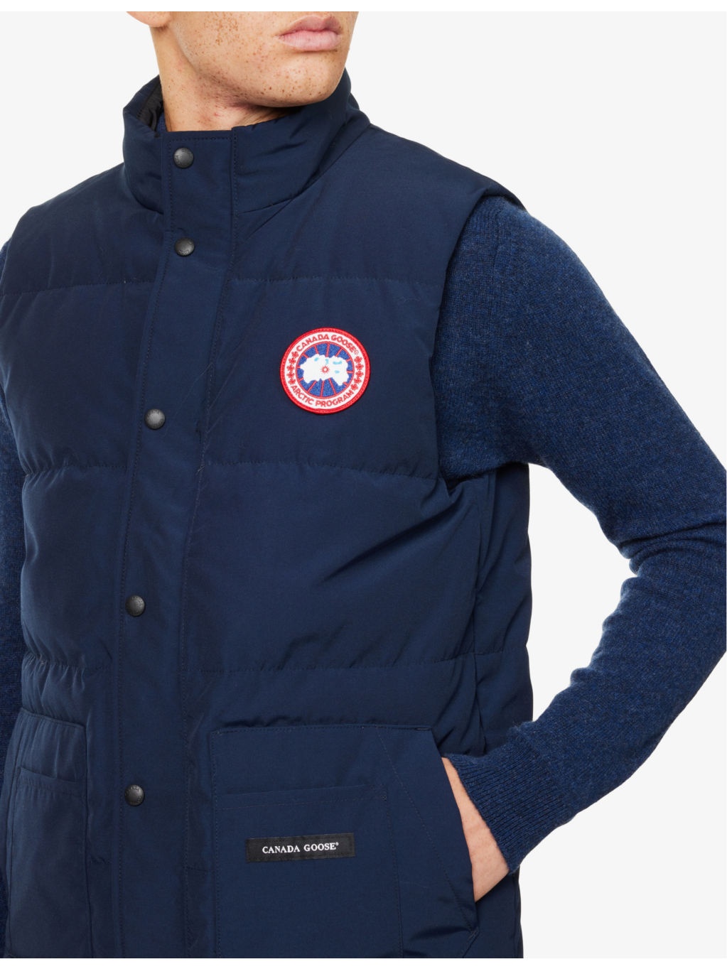 Freestyle padded slim-fit shell-down gilet - 5