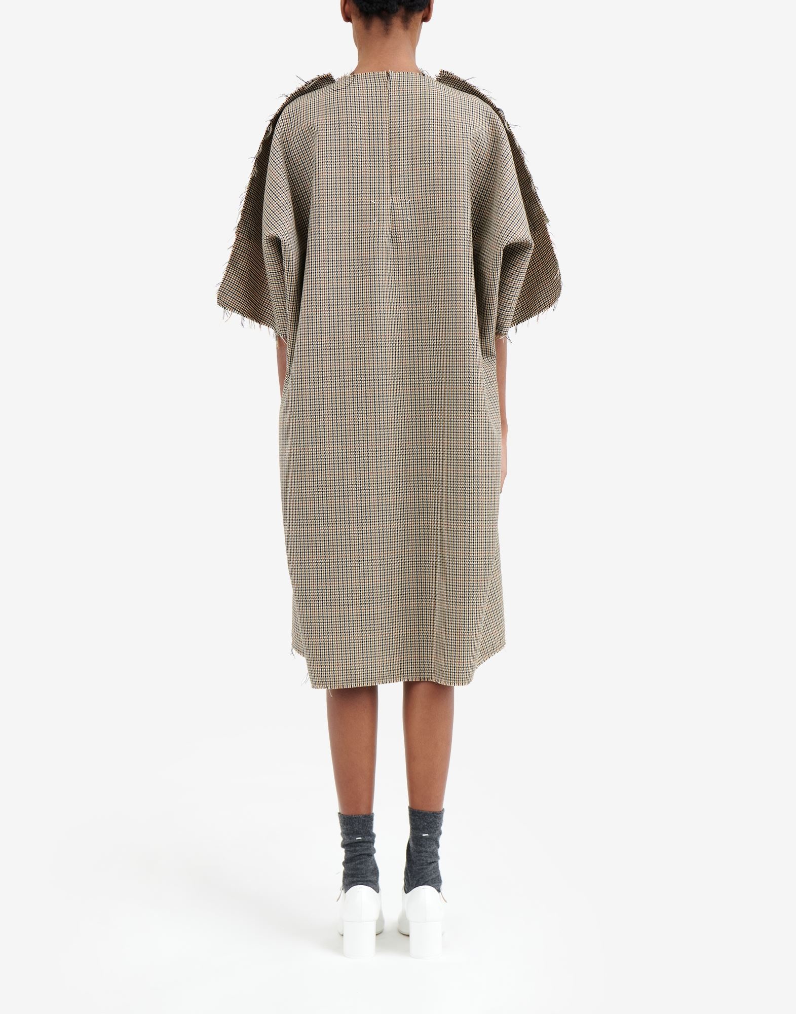 Flat pattern houndstooth dress - 4
